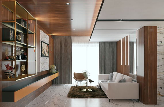 Thiết kế thi công nội thất căn hộ A6.08 - Midtown Phú Mỹ Hưng
